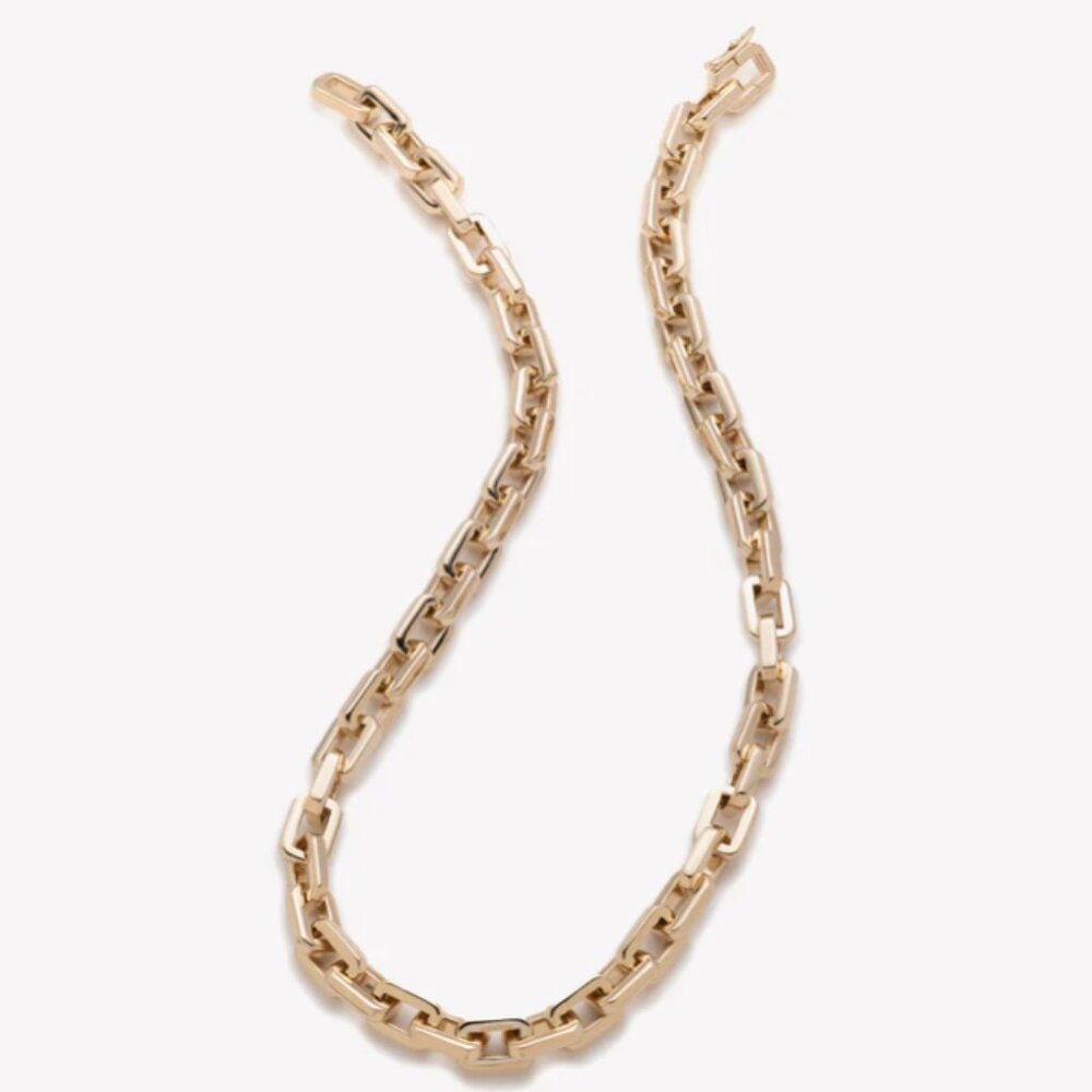 EDDIE BORGO Supra Link Necklace 17" New with tags and Pouch!